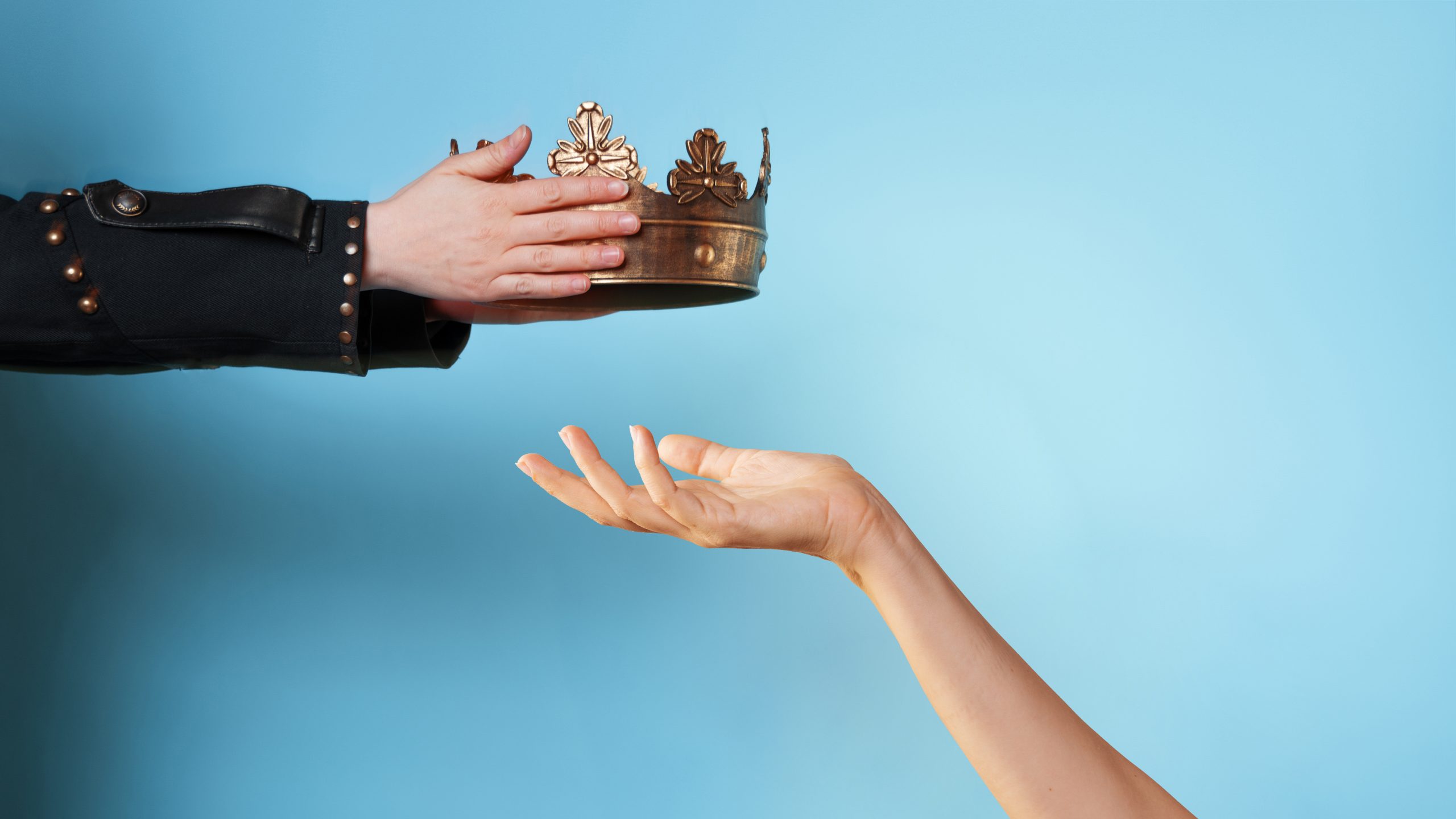 Passing over the crown