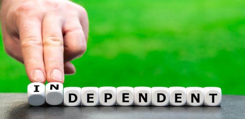 independence dependence dice change