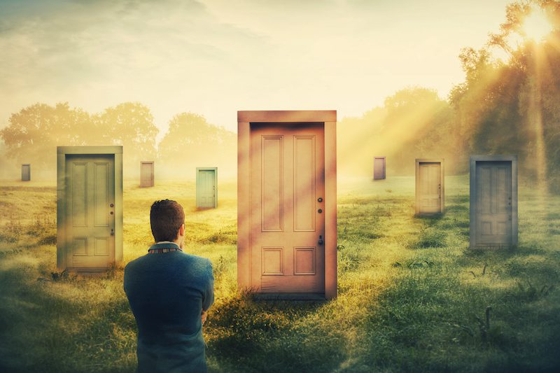 choosing the door to independence