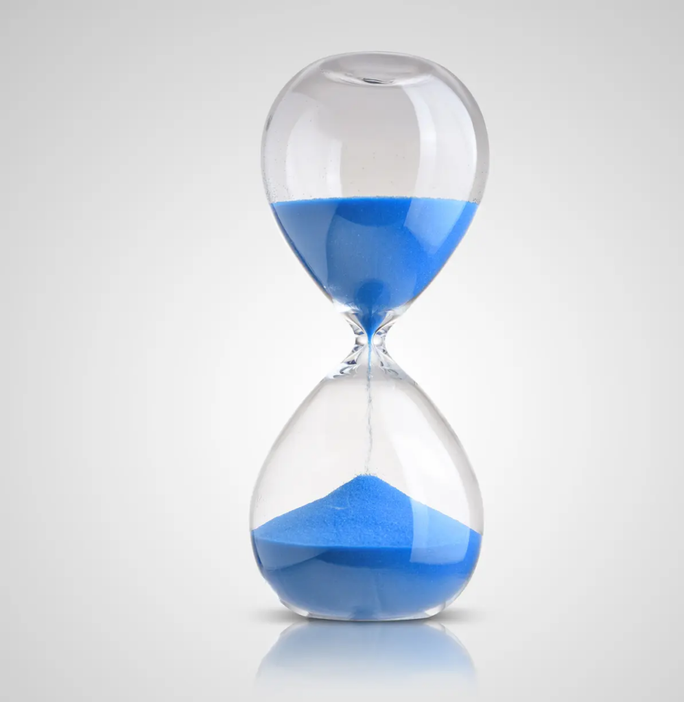 time management tips for small business owners -Hourglass