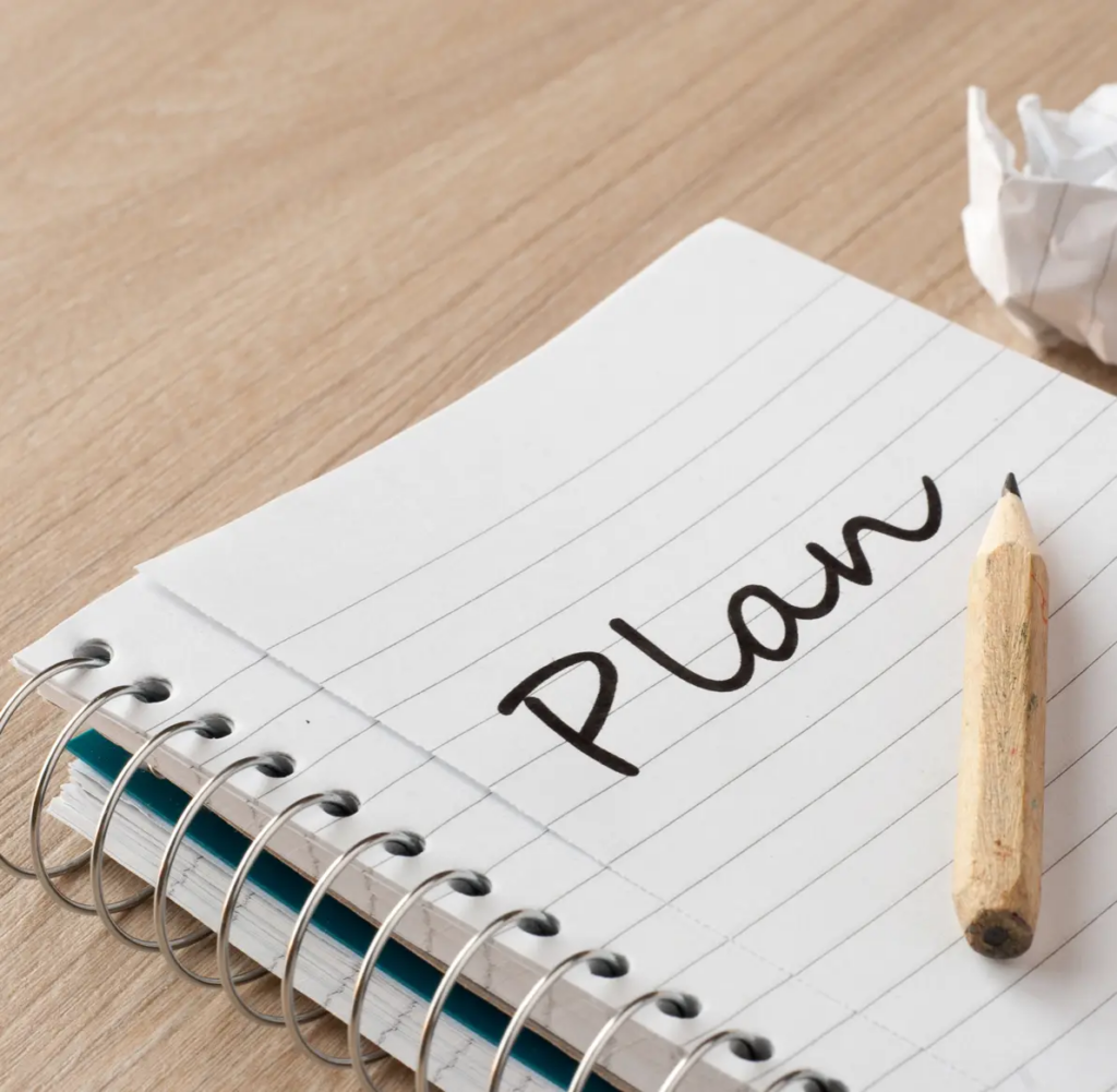 succession planning for small business owners - plan notepad