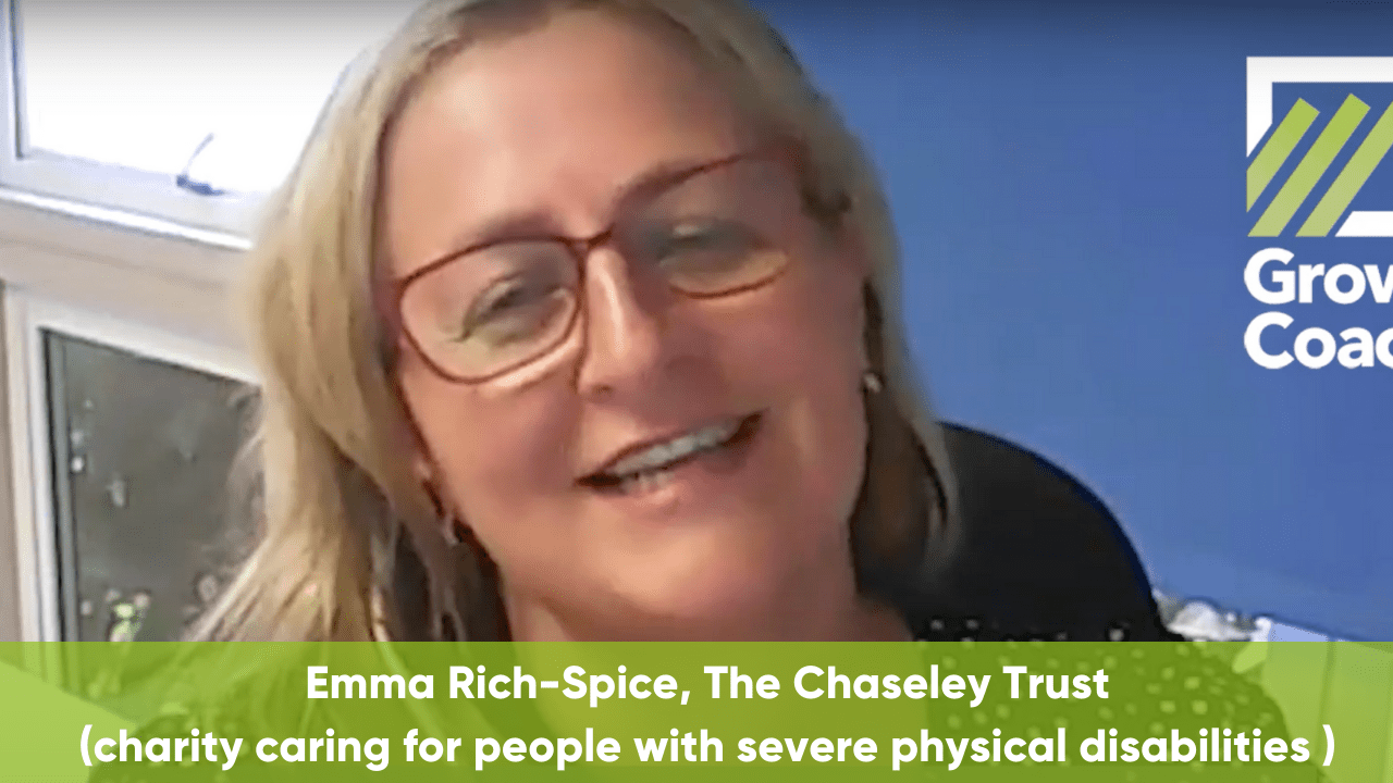 Emma Rich-Spice The Chaseley Trust Charity Testimonial