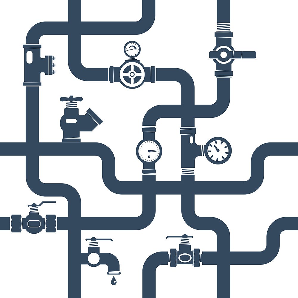 financial planning business coach | pipes crossing eachother