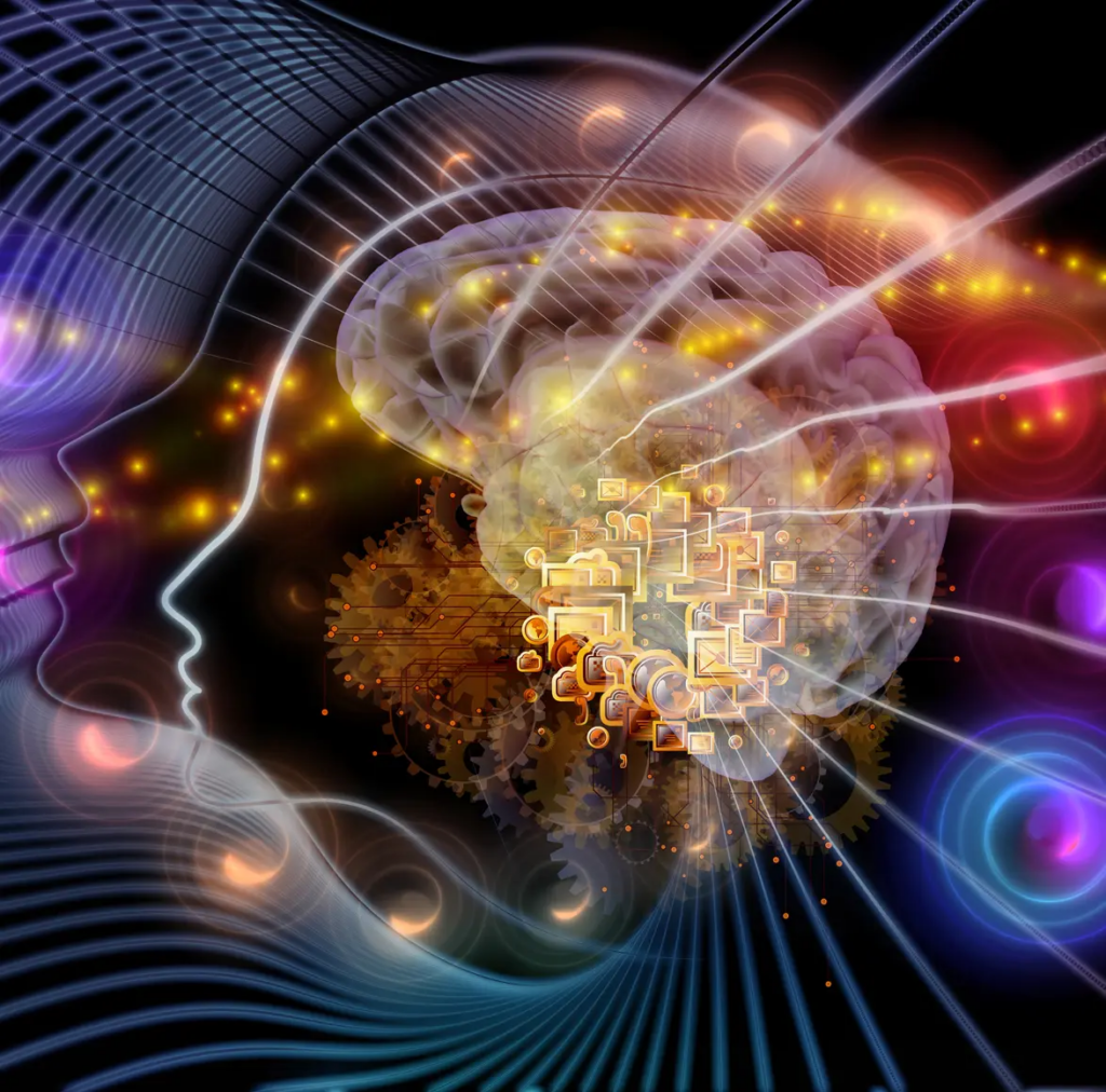 business coach UK - stylised head and brain