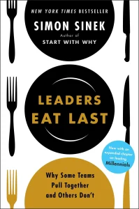 Leaders Eat Last Simon Sinek Business strategy books for small business owners